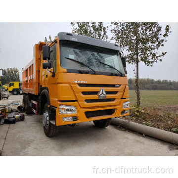 HOWO 6x4 375hp Euro2 15cbm 30ton camion à benne basculante